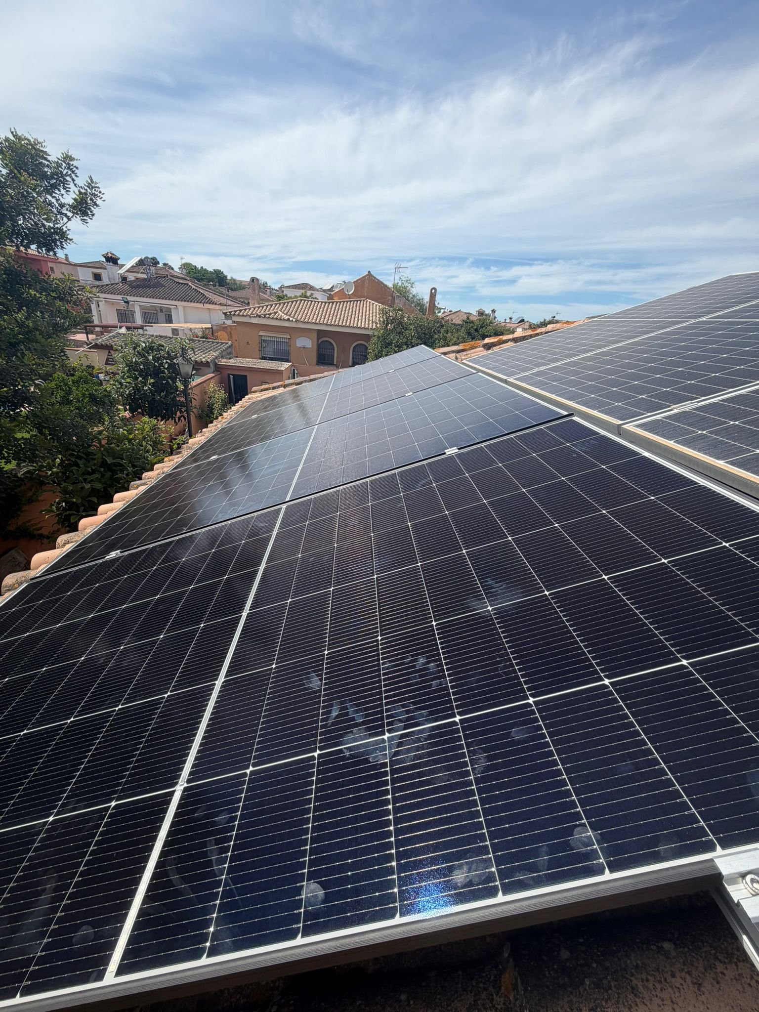 Instalación de placas solares para vivienda en Andalucía