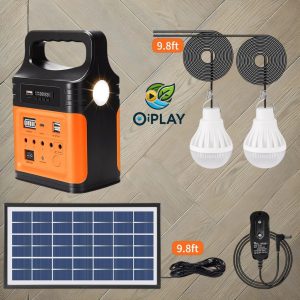 Generador Portátil Solar 15.000mAh ⚡🏕️