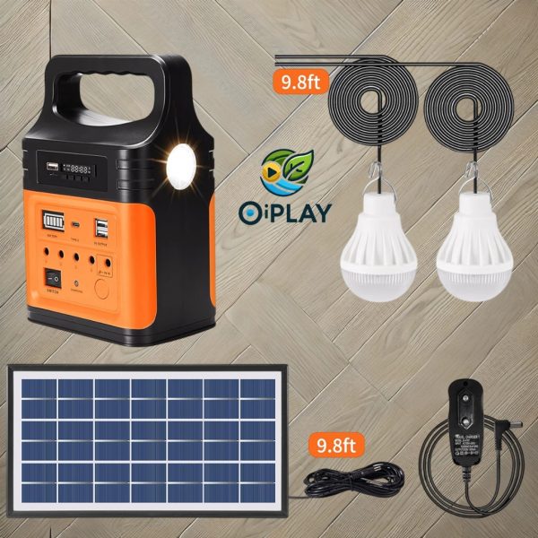 Generador Portátil Solar 15.000mAh ⚡🏕️