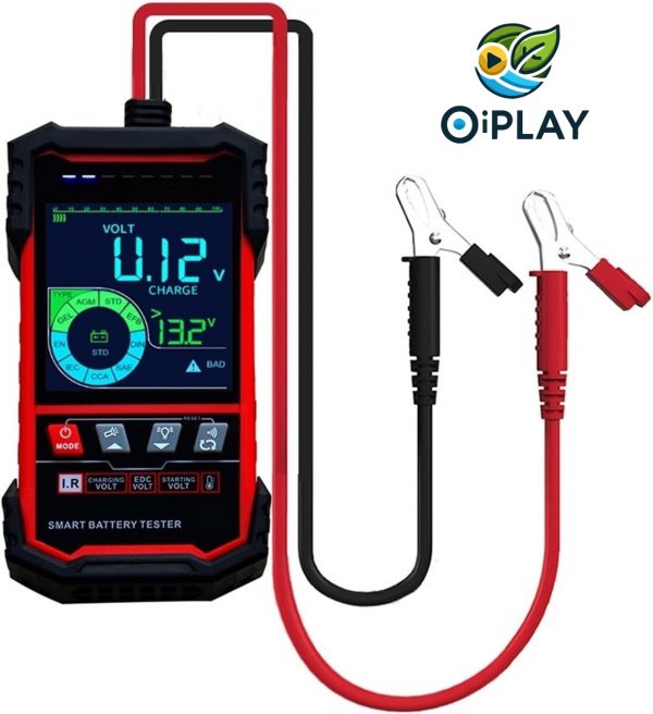Tester de Batería Inteligente 12V/24V 🚗🔍