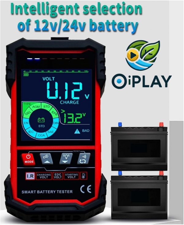 Tester de Batería Inteligente 12V/24V 🚗🔍 - Imagen 2
