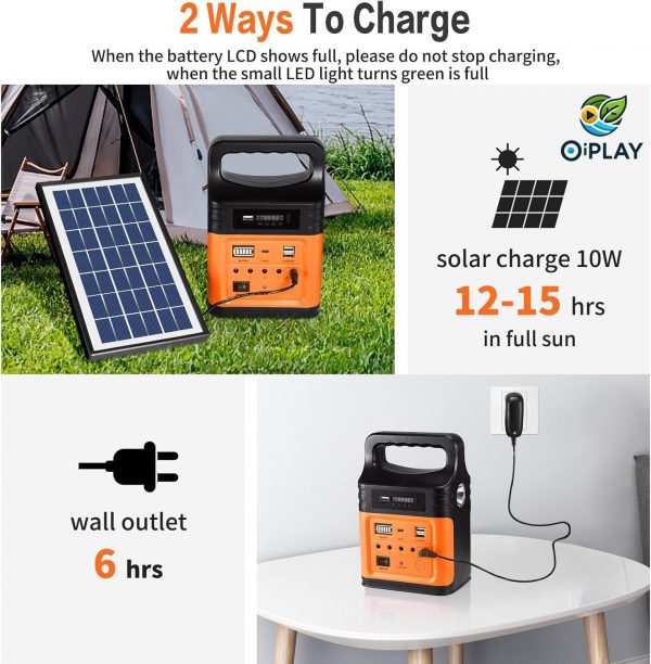 Generador Portátil Solar 15.000mAh ⚡🏕️ - Imagen 6