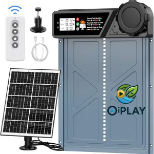 Puerta Automática Solar para Gallinero con Temporizador y Sensor de Luz 🐔🔋🌞
