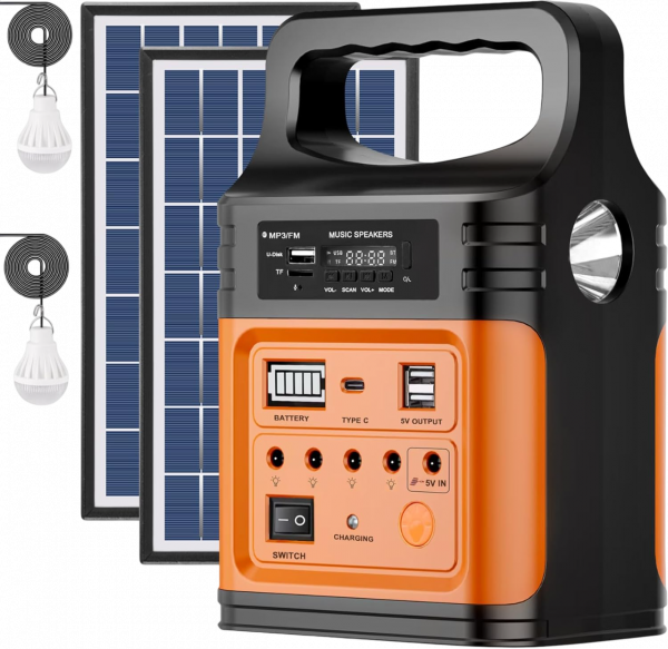 Generador Portátil Solar 15.000mAh ⚡🏕️ - Imagen 2