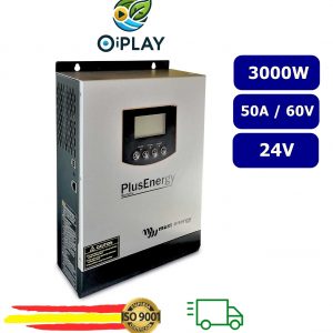 Inversor 3000W Axpert 24V PWM 50A Voltronic⚡☀️