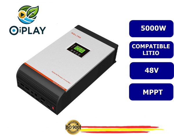 🔌 Inversor Must 5KW 48V MPPT 80A | Energía Solar para Viviendas y Respaldo Eléctrico ⚡☀️