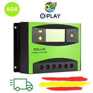 Regulador Solar PWM 60A 12V/24V ☀️⚡