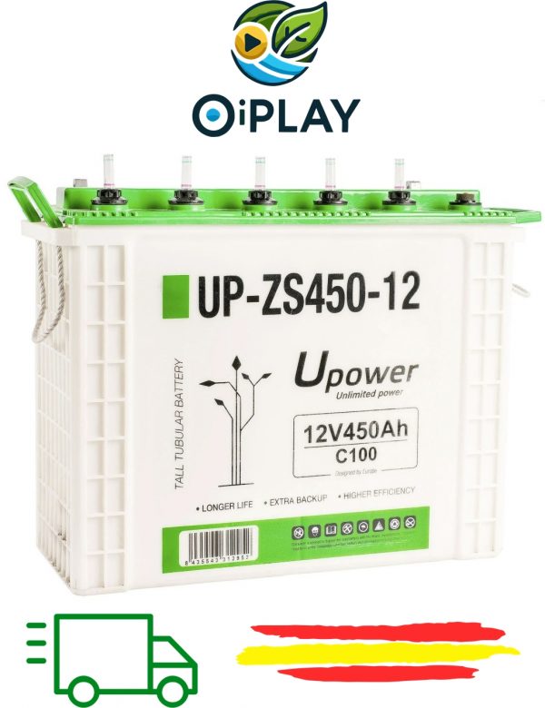 🔋 Batería Solar 450Ah 12V UP ZS450-12  ☀️⚡