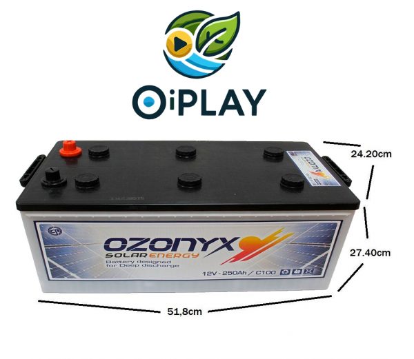 🔋 Batería Solar 250Ah 12V Ozonyx ☀️⚡ - Imagen 2