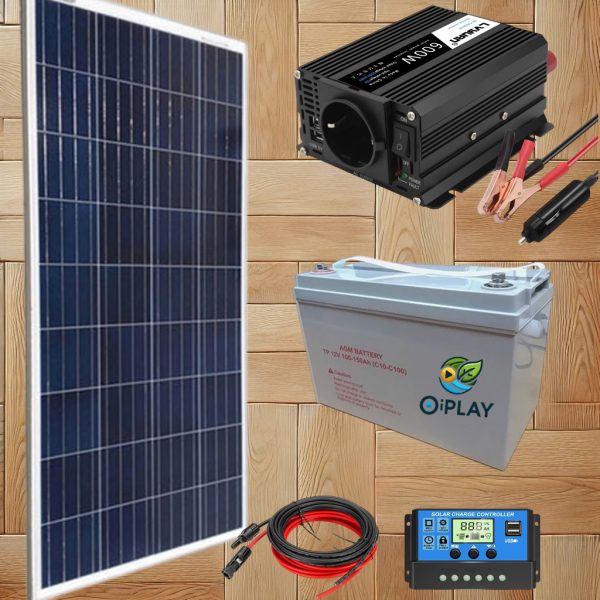 🔋 Kit Solar Completo 1200W/día con Batería 12V ☀️⚡🏕️ - Imagen 3