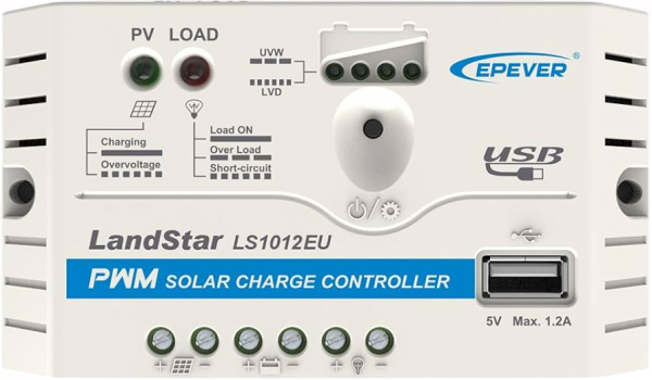 ⚡ Regulador Solar EPEVER LS1024B 10A 12V/24V ☀️🔋 - Imagen 4