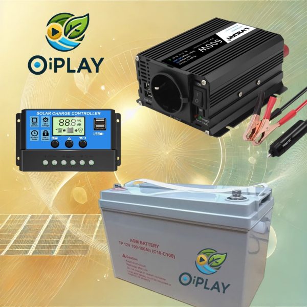 🔋 Kit Solar Completo 1200W/día con Batería 12V ☀️⚡🏕️ - Imagen 5