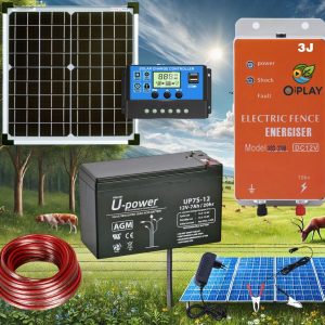 🐑🔋 Kit Pastor Eléctrico Solar 12V 🌞⚡