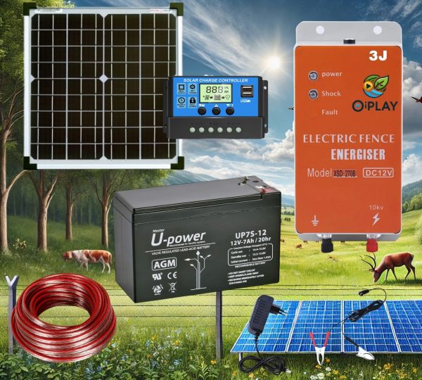 🐑🔋 Kit Pastor Eléctrico Solar 12V 🌞⚡