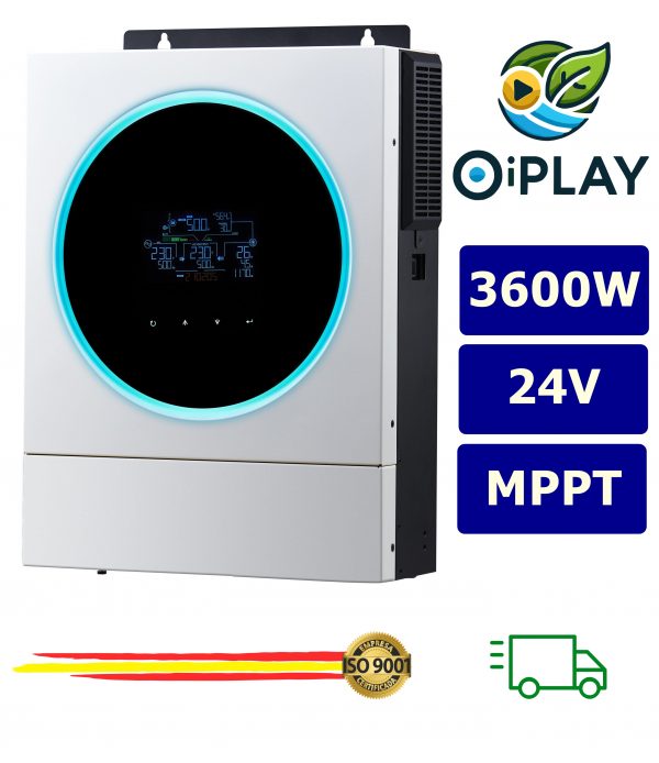 🔋⚡ Inversor Voltronic Axpert IV 3.6KW 24V MPPT 120A 500V ☀️🏠