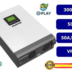 🔌 Inversor Must 3KW 24V MPPT 50A 🌞🏡🔋