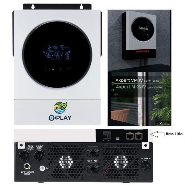 ⚡🔋 Inversor Voltronic Axpert VM IV 5.6KW 48V MPPT 120A ☀️🏠 - Imagen 2