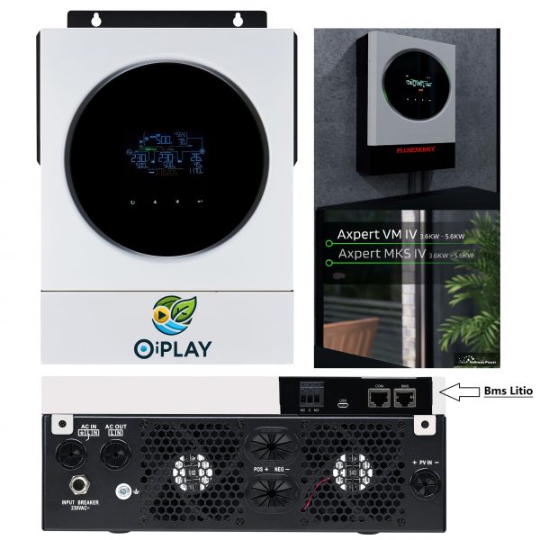 🔋⚡ Inversor Voltronic Axpert IV 3.6KW 24V MPPT 120A 500V ☀️🏠 - Imagen 3