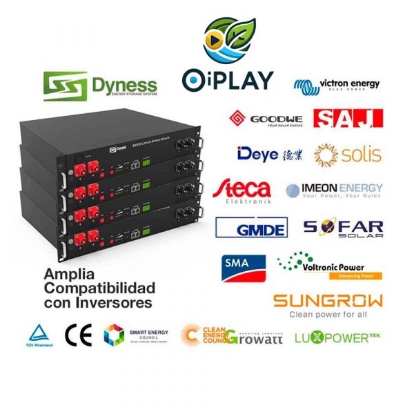 🔋 Batería de Litio 5.1kWh Dyness DL5.0C 48V 🌞⚡ - Imagen 5