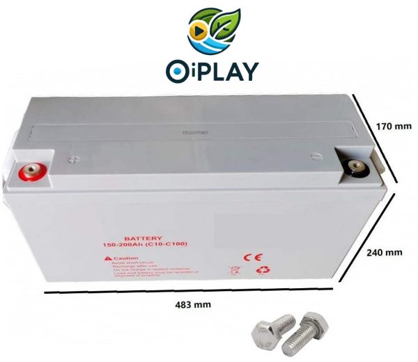 🔋 Batería Solar AGM 200Ah 12V ☀️🔋 - Imagen 2