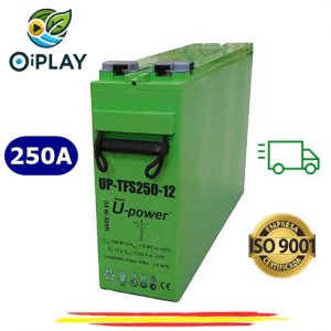 🔋 Batería Solar AGM 250Ah 12V U-POWER TFS-250 ☀️🔋
