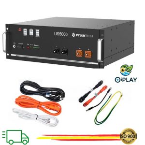 🔋 Batería Litio Pylontech US5000 4.8kWh 48V ⚡☀️