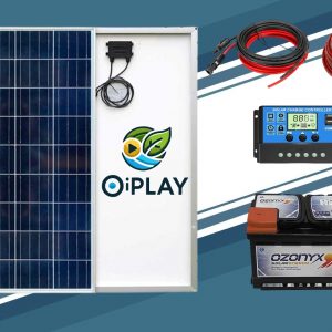 🔋 Kit Solar 12V Completo ☀️🔌