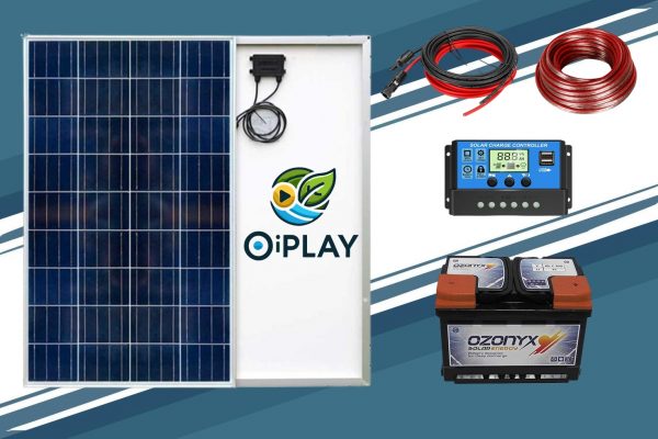 🔋 Kit Solar 12V Completo ☀️🔌